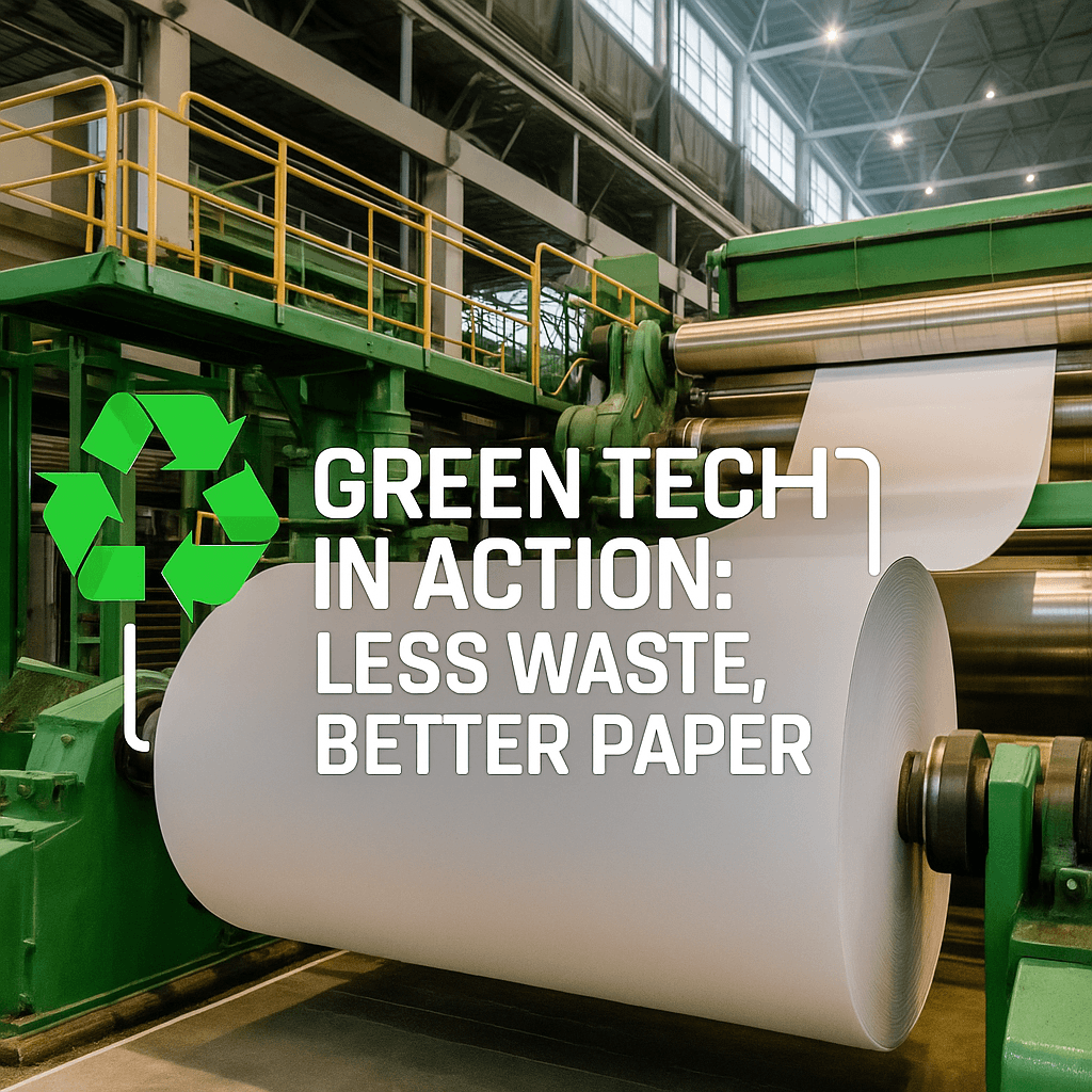 Green Tech in Action: Less Waste, Better Copy Paper COPY PAPER